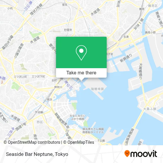 Seaside Bar Neptune map