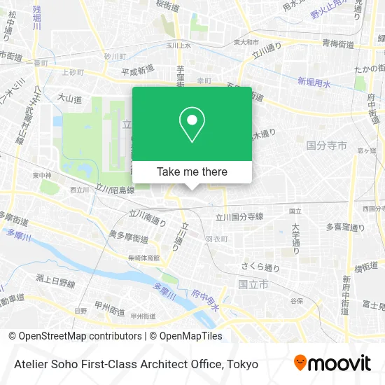 Atelier Soho First-Class Architect Office map