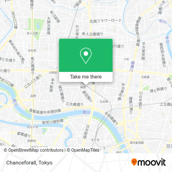 Chanceforall map