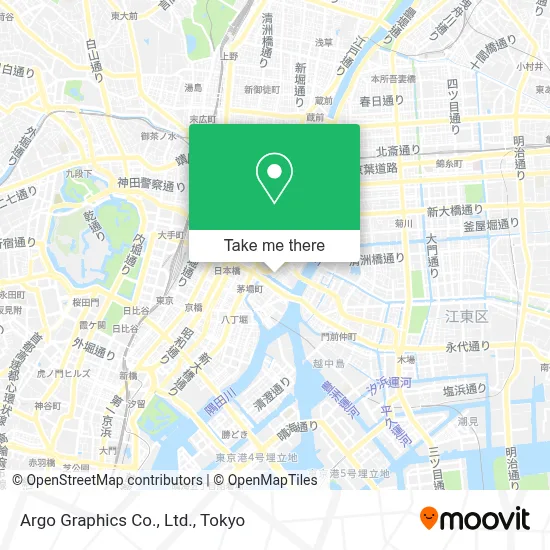 Argo Graphics Co., Ltd. map