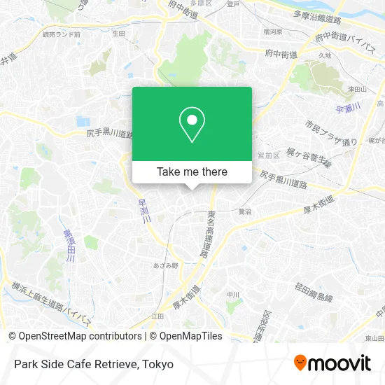 Park Side Cafe Retrieve map