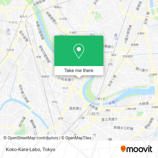 Koko-Kara-Labo map