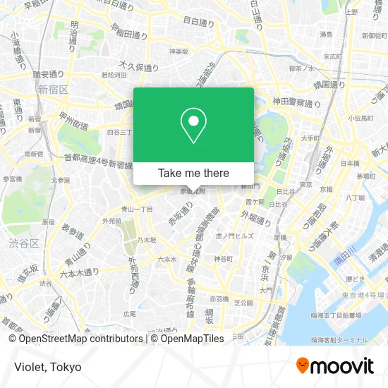 Violet map