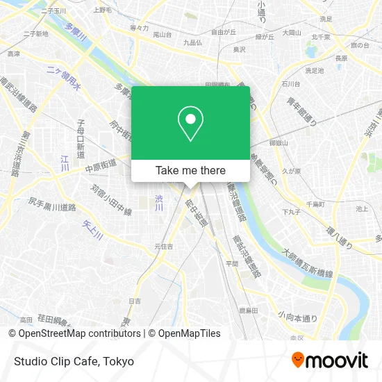 Studio Clip Cafe map