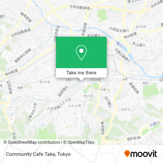 Community Cafe Take map