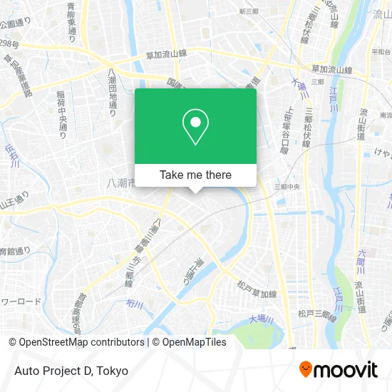 Auto Project D map