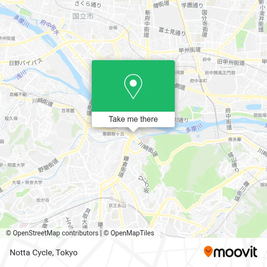 Notta Cycle map