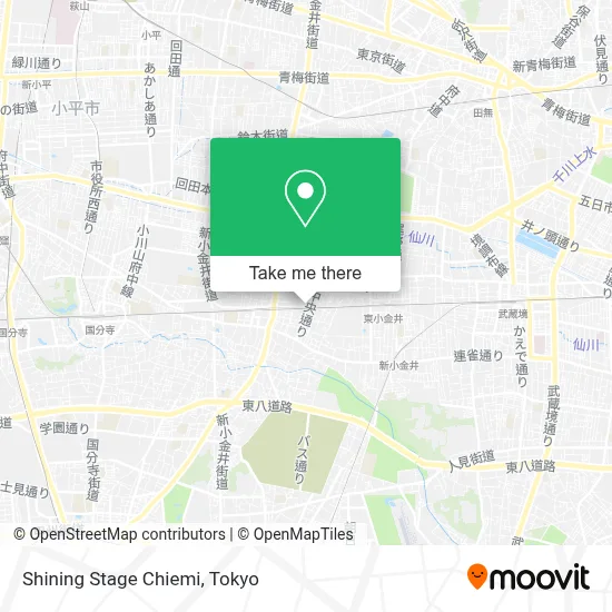 Shining Stage Chiemi map