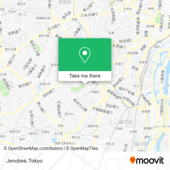 Jenobee map