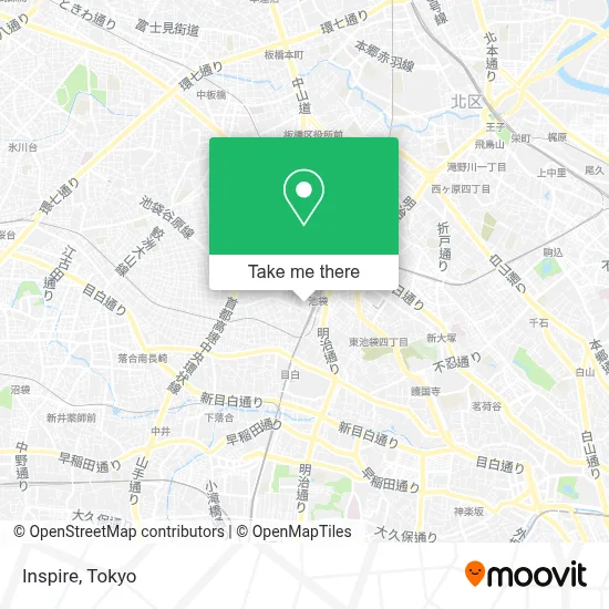 Inspire map
