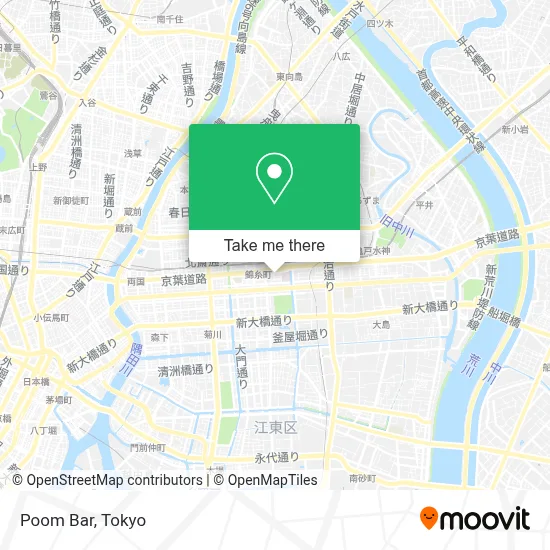 Poom Bar map