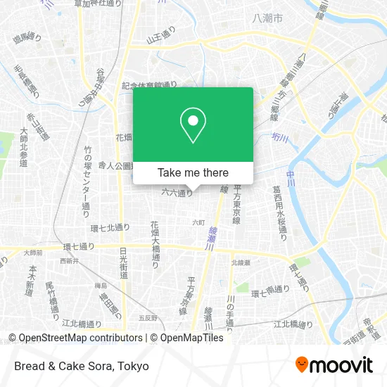 Bread & Cake Sora map