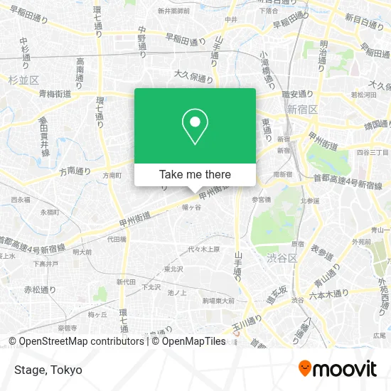 Stage map