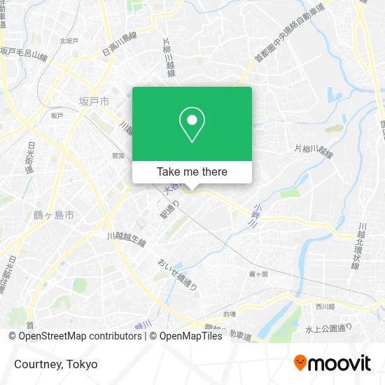 Courtney map