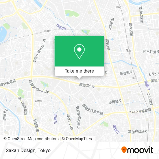 Sakan Design map