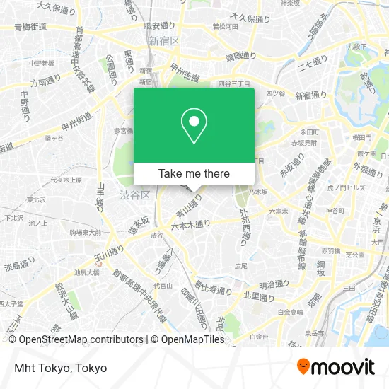 Mht Tokyo map