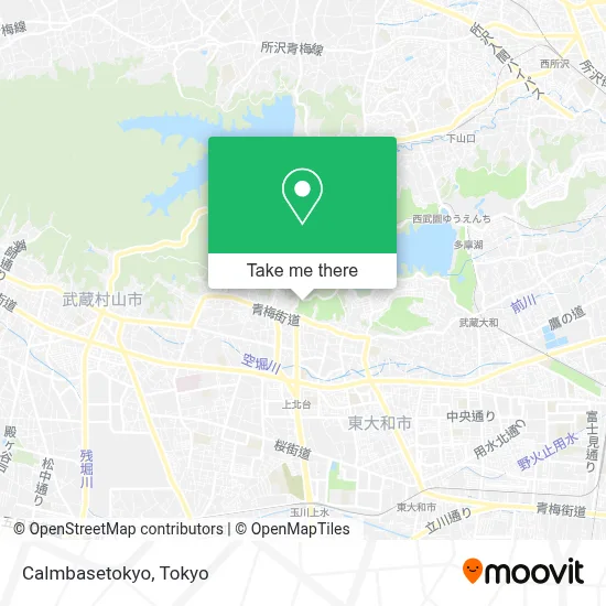 Calmbasetokyo map