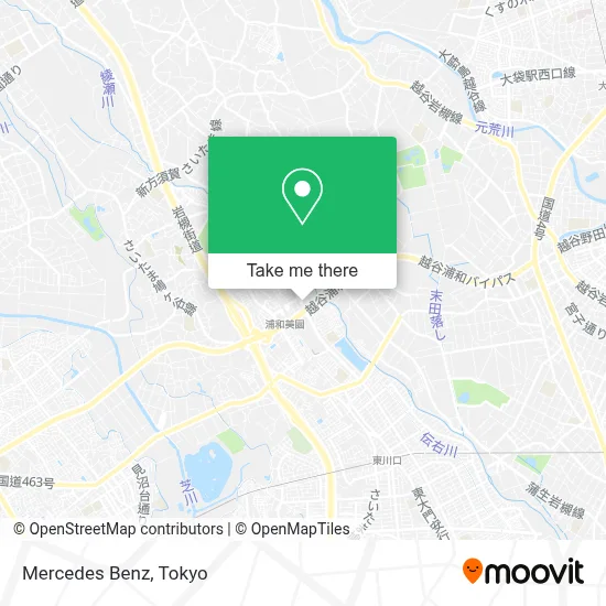 Mercedes Benz map