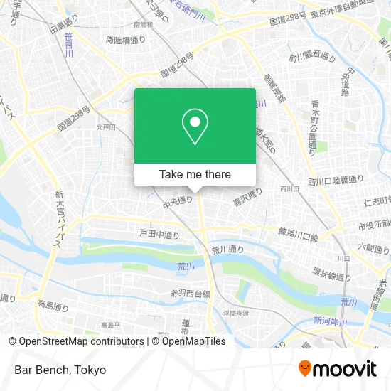 Bar Bench map