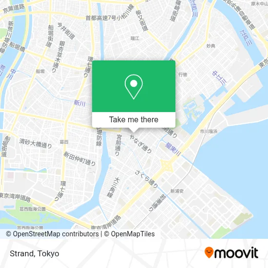 Strand map