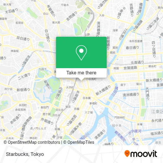 Starbucks map