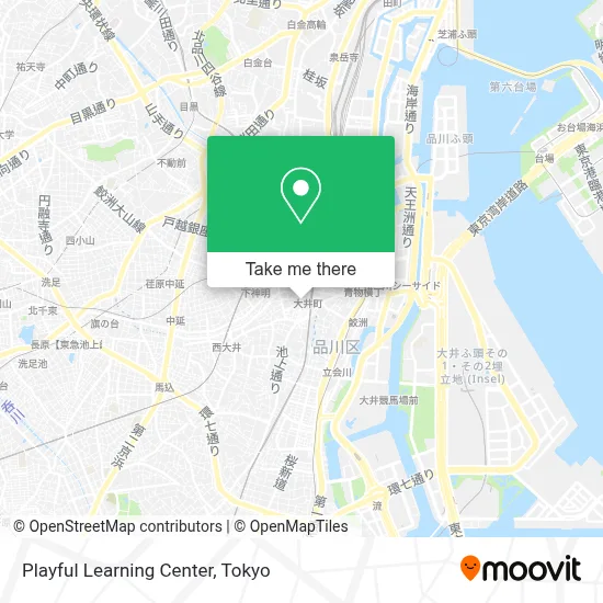 Playful Learning Center map