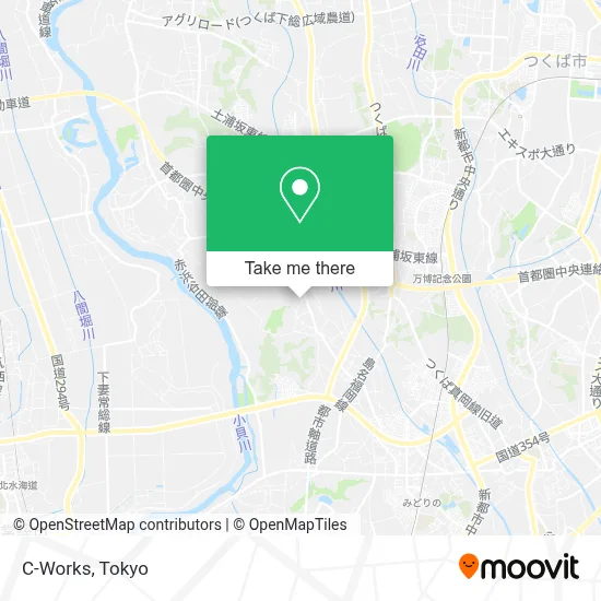 C-Works map