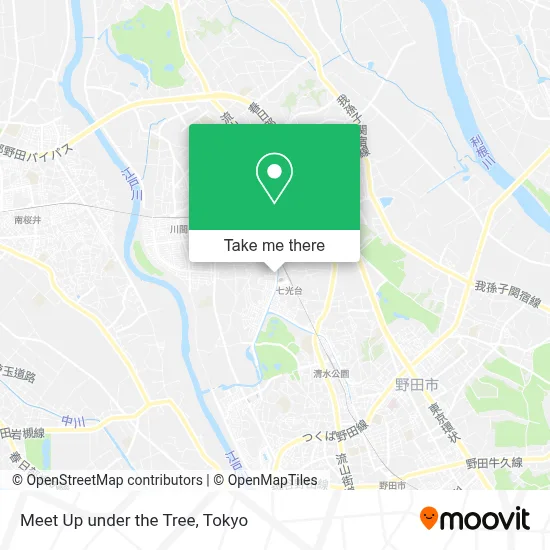 Meet Up under the Tree map