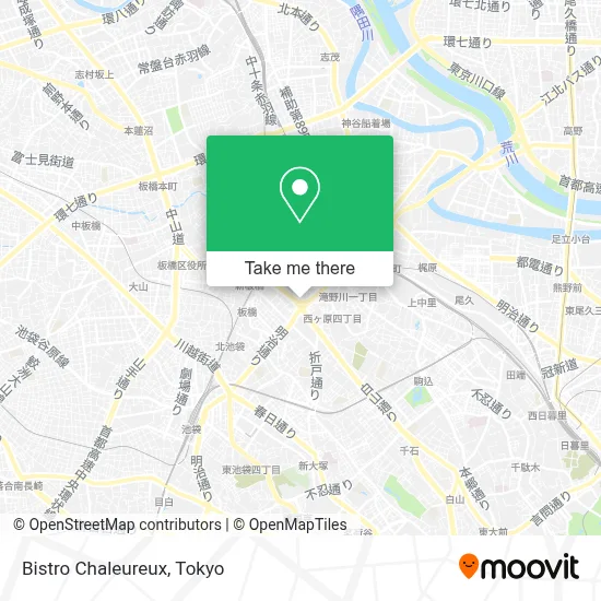 Bistro Chaleureux map