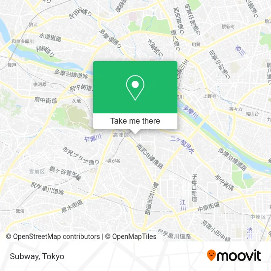 Subway map