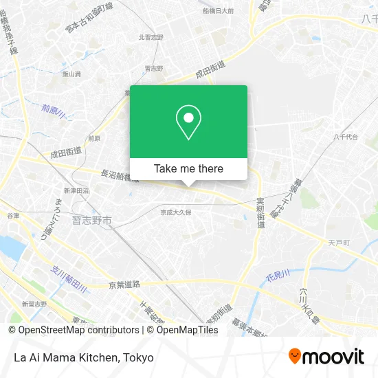 La Ai Mama Kitchen map