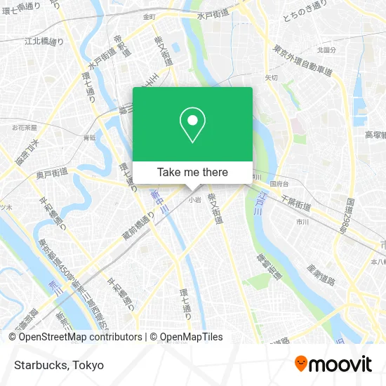 Starbucks map
