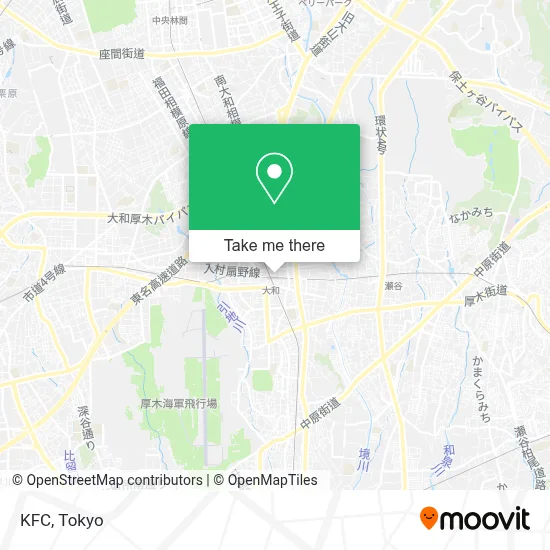KFC map