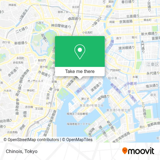 Chinois map