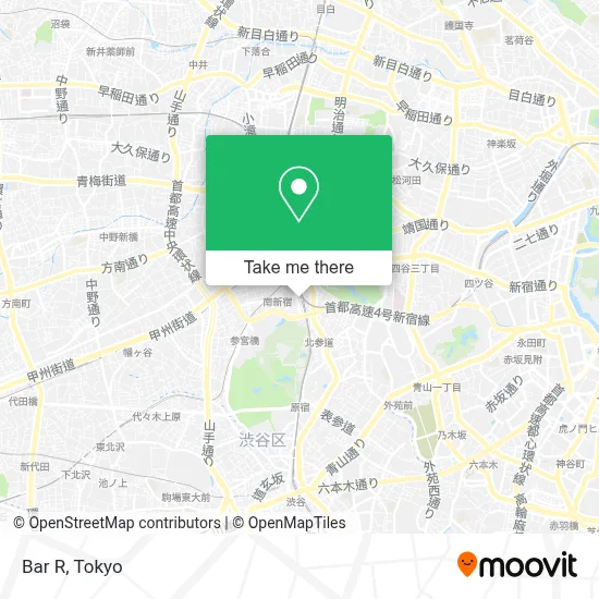 Bar R map