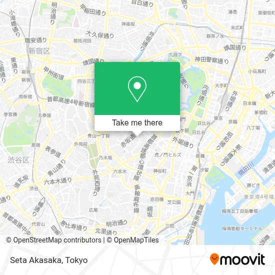 Seta Akasaka map
