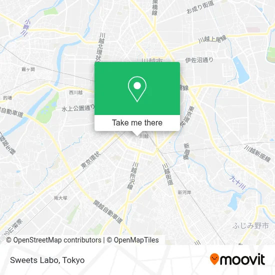 Sweets Labo map