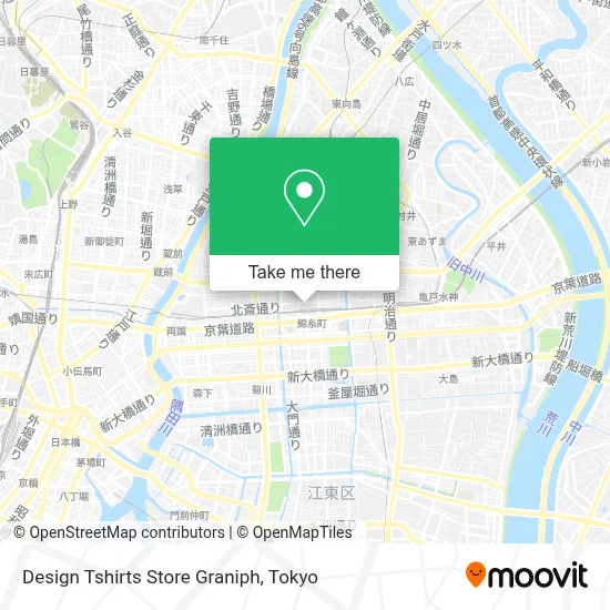 Design Tshirts Store Graniph map
