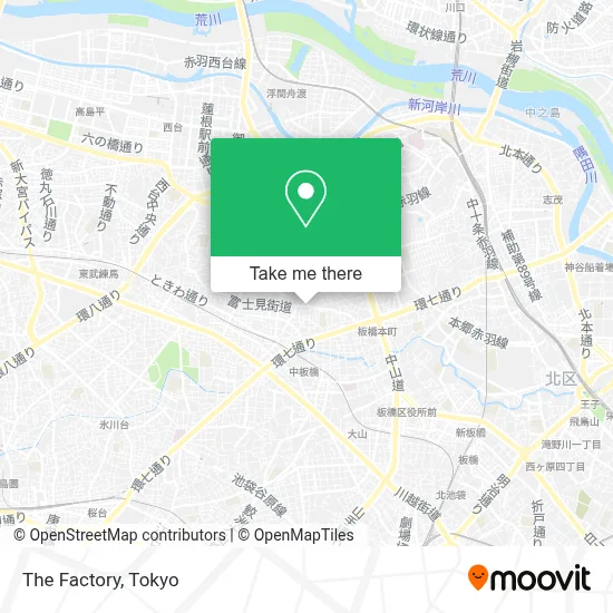 The Factory map