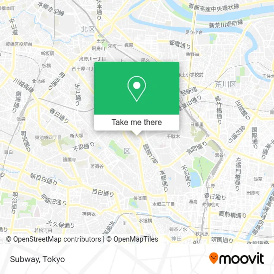 Subway map
