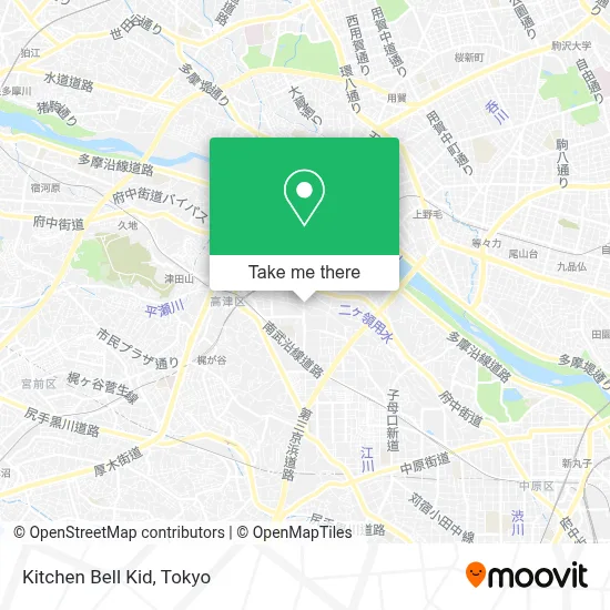 Kitchen Bell Kid map