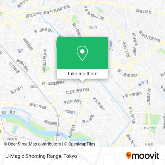 J-Magic Shooting Range map