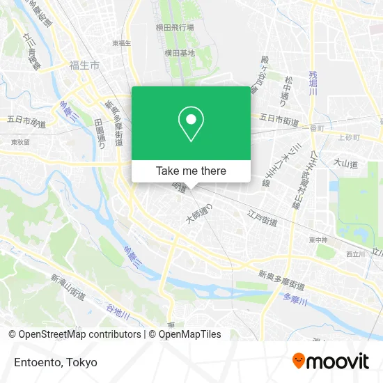 Entoento map