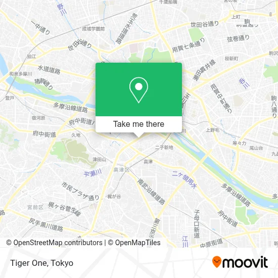 Tiger One map