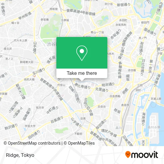 Ridge map