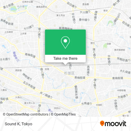 Sound K map