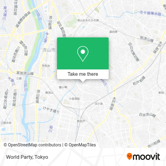 World Party map