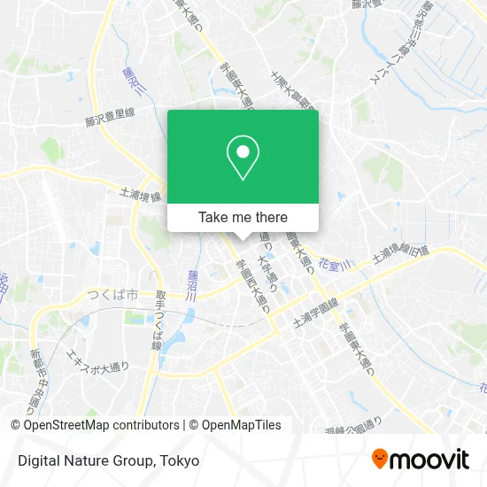 Digital Nature Group map