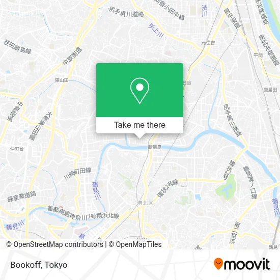 Bookoff map