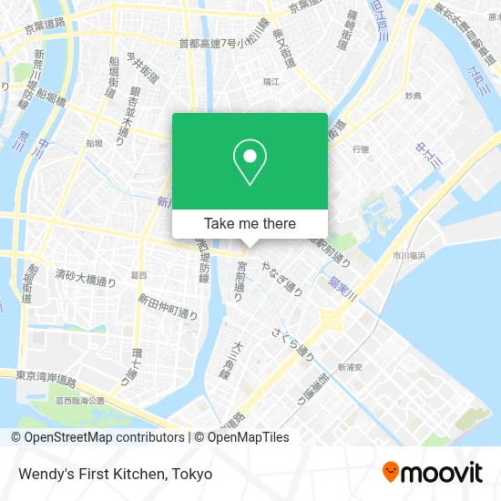 Wendy's First Kitchen map